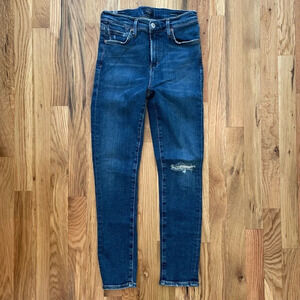 Citizens of Humanity Rocket Crop Mid Rise Skinny Jeans Size 25